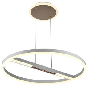 LED Stmievateľný luster na lanku LED/75W/230V 3000-6500K + diaľkové ovládanie