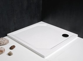 Gelco Gelco, ANETA90 sprchová vanička z liateho mramoru, štvorec 90x90x4cm, GA009