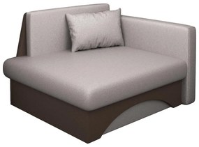 Kreslo Kubosik new (béžovosivá Taupe + hnedá) (P). Vlastná spoľahlivá doprava až k Vám domov. 1119735
