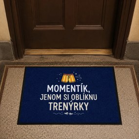 Mercury Flooring, Trenková rohožka 40x60 cm - na von aj na doma, 40x60, modrá