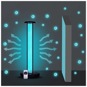 Brilagi - Dezinfekčná germicídna lampa UVC/100W/230V + diaľkové ovládanie
