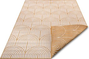 Hanse Home, POŠKODENÝ - Kusový koberec Pangli 105849 Ochre - na von aj na doma, 240x330, žltá, chodba / predsieň