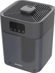 Ultrazvukový zvlhčovač vzduchu BestBerg BBAH-10G / 22 W / 5,5 l / 300 ml/h / sivá