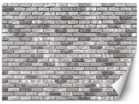 Gario Fototapeta Stará sivá tehlová stena Materiál: Vliesová, Rozmery: 300 x 210 cm