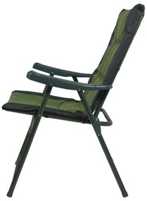 Zelená skladacia kempingová stolička