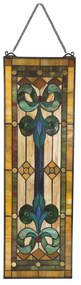 Vitrážové dekoračný panel Tiffany Lula - 25 * 73 cm