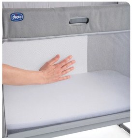 Chicco - Detská postieľka 3v1 NEXT2ME FOREVER tmavošedá