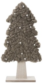 Vianočná dekorácia stromček 88 C hnedý