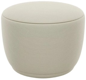 Béžový taburet z textílie bouclé KUON – Blomus