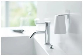 Biely plastový držiak s téglikom Film Hook – YAMAZAKI