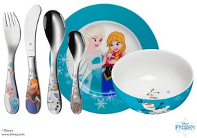 Detský jedálny set WMF Ľadové kráľovstvo ©Disney 6 ks 12.8600.9964 (rozbalené)