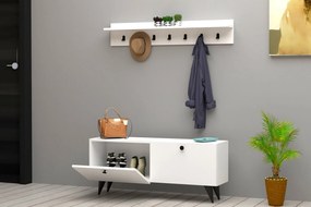 Predsieňová zostava Rumal (biela). Vlastná spoľahlivá doprava až k Vám domov. 1067462