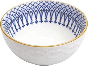Keramická miska s modrým vzorom - Ø 11*5 cm / 300 ml
