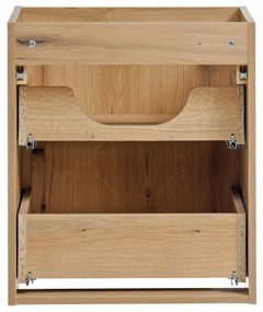 Umyvadlová skříňka Nova Oak A 82-50-2S dub evoke