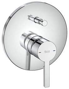 Roca A5A0B96C00 - Sprchová batéria pre podomietkovú inštaláciu NAIA lesklý chróm