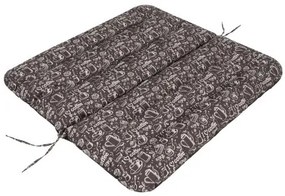 Vankúš na hojdačku ANIA 120 cm coffee brown