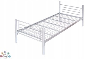 žiadna značka NOVÁ kovová posteľ POSCHODOVÁ / JEDNOTLIVÁ vojenská ubytovacia hotelová manželská