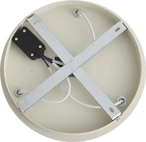 Moderné zapustené bodové svietidlo béžové 3-svetlá IP44 - Ducha