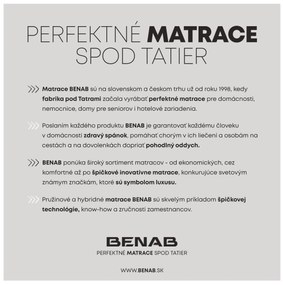 Penový matrac Benab Hekaté Premium S2 220x160 cm (T3). Vlastná spoľahlivá doprava až k Vám domov. 763609