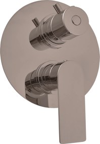 Slezák - RAV Vaňová/sprchová batéria 3-cestná s podomietkovým telesom NIL - NL187.3MGL, Metal Grey lesk