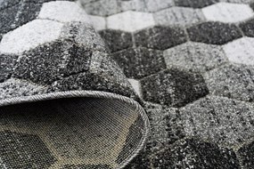 Berfin Dywany Kusový koberec Lagos 1675 Dark Grey (Silver) - 200x290 cm