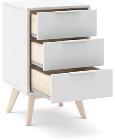 Biely nočný stolík Campus - Marckeric
