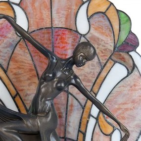 Stolná Tiffany lampa DANCER 35*15*44