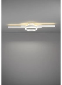 Eglo 900952- LED RGBW Stmievateľné stropné svietidlo AMANDOLO 23,5W/230V biela + DO