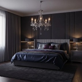 Toolight Toolight, stropné svietidlo 5xE14, EBT014-5CP, chróm, OSW-01249