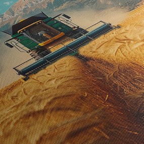 Obraz - Poľnohospodár (120x50 cm)