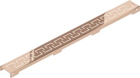 Mexen Flat M15 krytka žľabu 70 cm, ružové zlato, 1624070