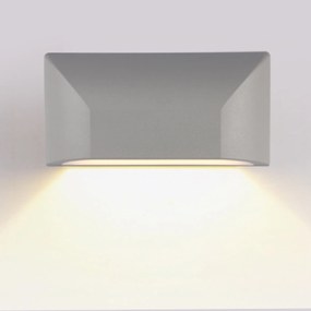 TOP-LIGHT Vonkajšie nástenné LED osvetlenie APRILIA, 6W, denná biela, IP65