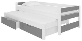 Rozkladacia detská posteľ 200x90 cm. Vlastná spoľahlivá doprava až k Vám domov. 1052111