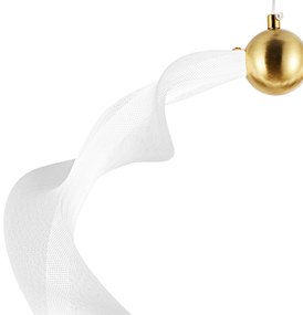 Toolight Toolight, LED závesné osvetlenie 22W, 4000K, 1540lm, G014-1CP, biela-zlatá, OSW-06361