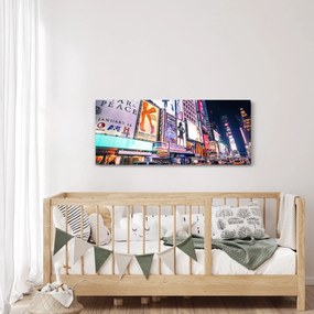 Obraz - New York Theater District (120x50 cm)