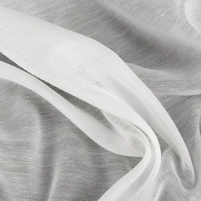 ZÁCLONA NA KRÚŽKOCH GRACE 140X250 CM BIELA