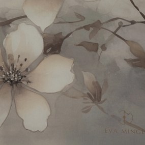 MAKOSATÉNOVÉ OBLIEČKY EVA MINGE FLORIN 200X220 CM, 2 KS 70X80 CM KVETY