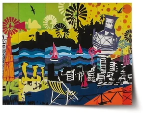 Sablio Plagát Maľba - 60x40 cm
