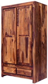 furniture-nabytek.cz - Šatníková skriňa z masívu palisander 110x60x200