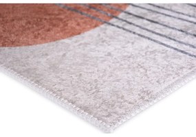 Umývateľný koberec v oranžovo-krémovej farbe 120x160 cm – Vitaus