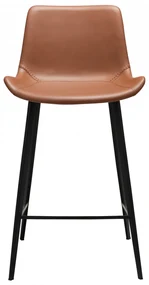 HYPE ČALÚNENÁ BAROVÁ STOLIČKA cognac brown/black