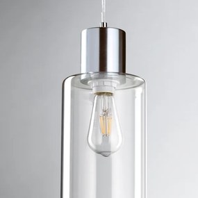 ONLI - Luster na lanku DODO 1xE27/22W/230V lesklý chróm