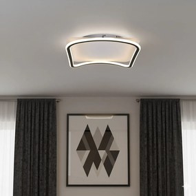 Stropné LED svietidlo Cali Square, 1x LED 30w, 4000k, b