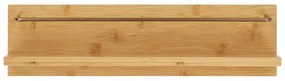 Bambusová polica v prírodnej farbe 45 cm Ember – House Nordic