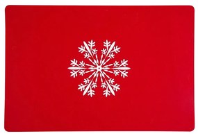 Altom Prestieranie Snowflake červená, 30 x 45 cm, sada 4 ks