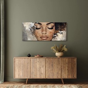 Obraz - Portrét ženy (120x50 cm)
