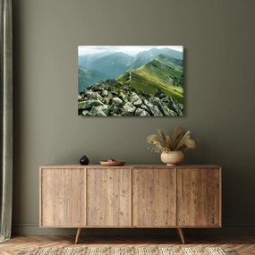 Obraz - Horská krajina (90x60 cm)