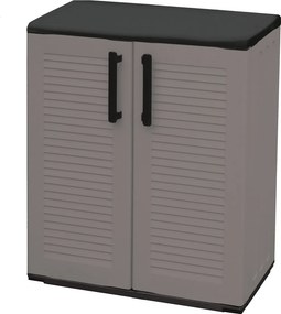 ARTPLAST Easy E71-BPLUS Nízka skriňa, šírka 68 cm, s 3 policami