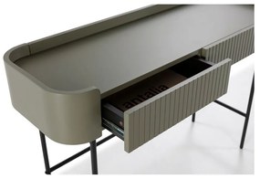 Khaki konzolový stolík 40x120 cm Willa – MOME