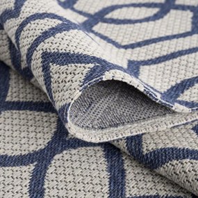Koberec Casa Cotton 21563 sivý / navy